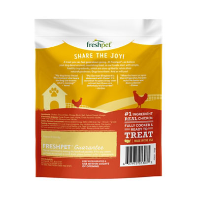 Freshpet Dog Treat Dog Joy Slow Grilled Chicken Treat Bag - 8 Oz - Image 2