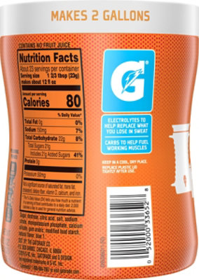 Gatorade Thirst Quencher Instant Powder Mix Frost Glacier Freeze - 18.3 Oz - Image 5
