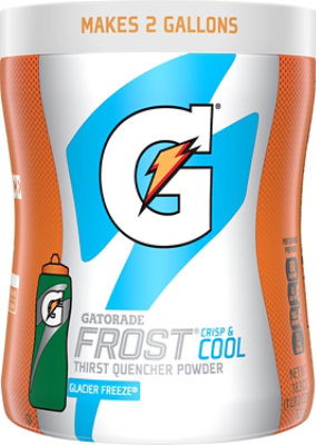 Gatorade Thirst Quencher Instant Powder Mix Frost Glacier Freeze - 18.3 Oz - Image 1