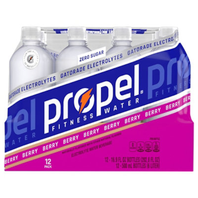 Propel Water Beverage with Electrolytes & Vitamins Berry - 12-16.9 Fl. Oz. - Image 3