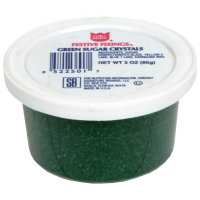 Cake Mate Decorating Decors Sugar Crystals Green - 3 Oz