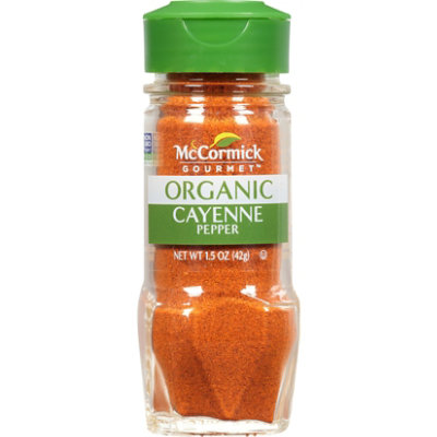 McCormick Gourmet Organic Cayenne Red Pepper - 1.5 Oz - Image 1