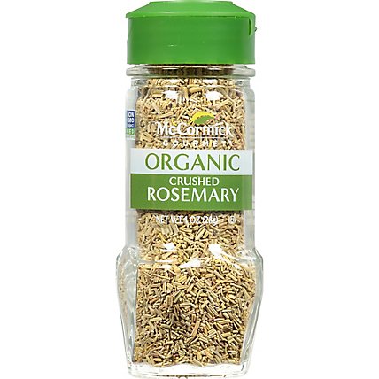 McCormick Gourmet Organic Crushed Rosemary - 1 Oz - Image 1