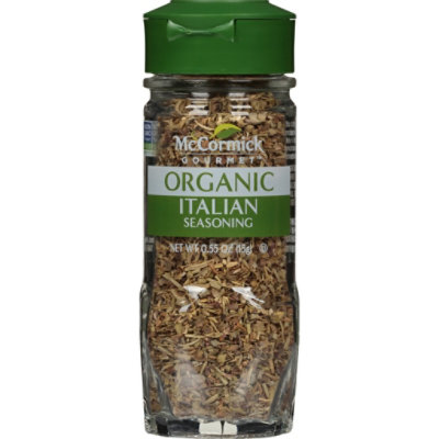 McCormick Gourmet Organic Italian Seasoning - 0.55 Oz - Image 1