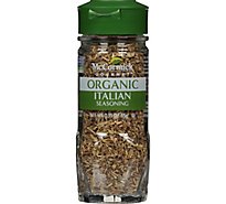McCormick Gourmet Organic Italian Seasoning - 0.55 Oz