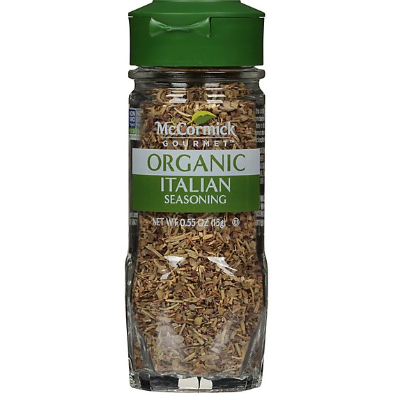 McCormick Gourmet Organic Italian Seasoning - 0.55 Oz
