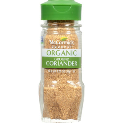 McCormick Gourmet Organic Ground Coriander - 1.25 Oz - Image 1