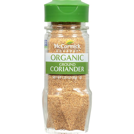 McCormick Gourmet Organic Ground Coriander - 1.25 Oz