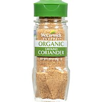 McCormick Gourmet Organic Ground Coriander - 1.25 Oz - Image 1
