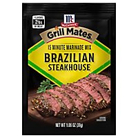 McCormick Grill Mates Brazilian Steakhouse Marinade - 1.06 Oz - Image 1
