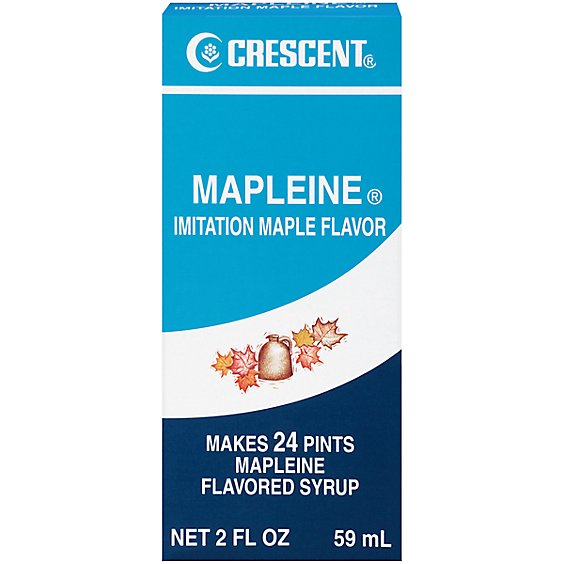 Crescent Mapleine Imitation Maple Flavor - 2 Fl. Oz.