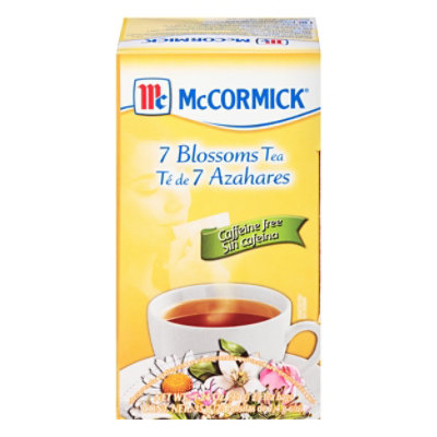 McCormick Tea 7 Blossoms Caffeine Free - 25 Count