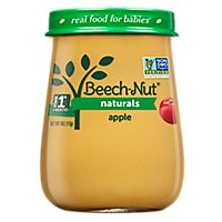 Beech-Nut Naturals Stage 1 Apple Baby Food - 4 Oz - Image 1