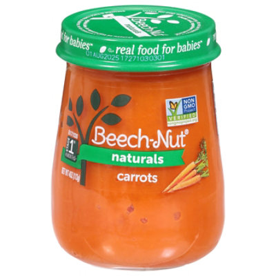 Beech-Nut Naturals Stage 1 Carrots Baby Food - 4 Oz - Image 2