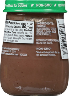 Beech-Nut Naturals Stage 2 Banana Blueberries & Green Beans Baby Food - 4 Oz - Image 5