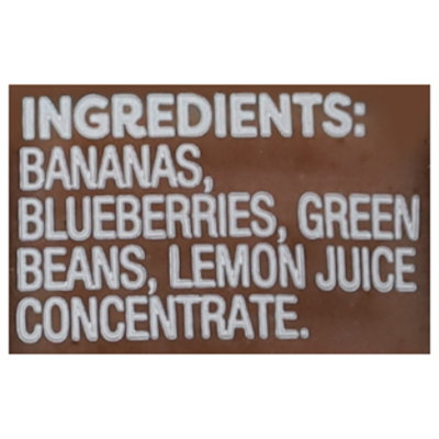 Beech-Nut Naturals Stage 2 Banana Blueberries & Green Beans Baby Food - 4 Oz - Image 4