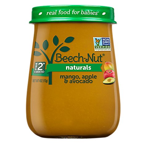 Beech Nut Naturals Baby Food Stage 2 Mango Apple And ...