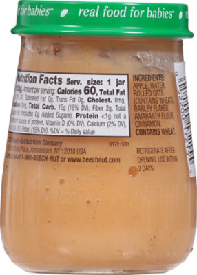Beech-Nut Naturals Stage 2 Apple Cinnamon & Granola Baby Food - 4 Oz - Image 5