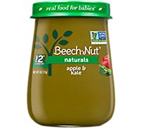 Beech-Nut Naturals Baby Food Stage 2 Apple & Kale - 4 Oz