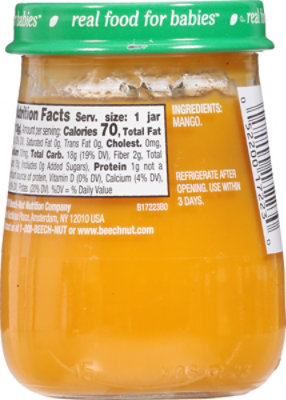 Beech-Nut Naturals Stage 2 Mango Baby Food - 4 Oz - Image 5
