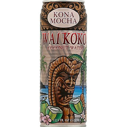 Wai Koko Coconut Water Kona Mocha - 17.5 Fl. Oz. - Image 2
