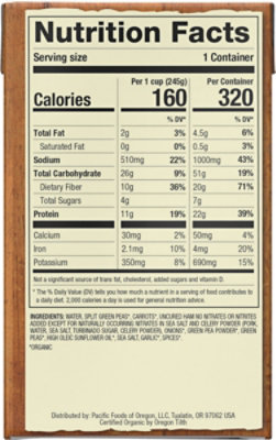 Pacific Soup Hearty Split Pea & Uncured Ham - 17 Oz - Image 6