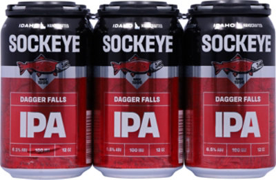 Sockeye Dagger Falls Ipa In Cans - 6-12 Fl. Oz. - Image 4