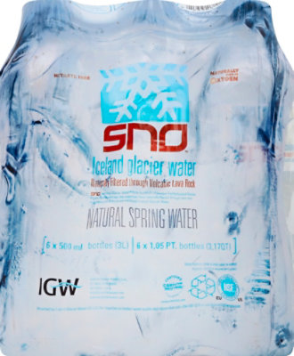 SNO Glacier Water Iceland - 6-1.05 Pint - Image 2