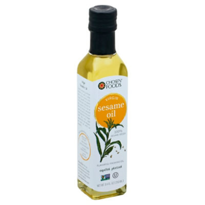 Chosen Foods Sesame Oil Extra Virgin - 8.4 Fl. Oz.
