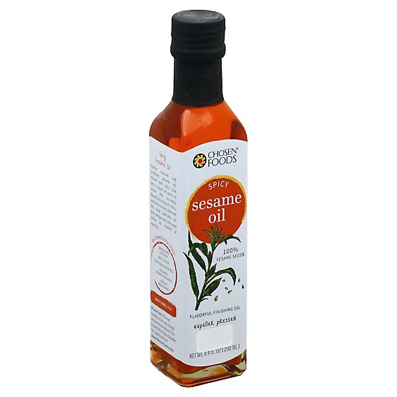 Chosen Foods Sesame Oil Spicy - 8.4 Fl. Oz.