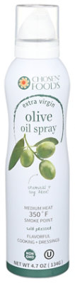 Chosen Foods Oil Spray Olive Oil Extra Virgin - 4.7 Oz - Safeway