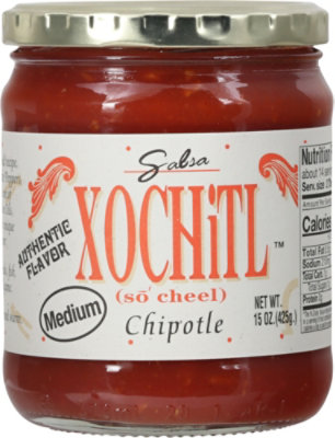 Xochiti Salsa Chipotle Medium Jar - 15 Oz - Image 2