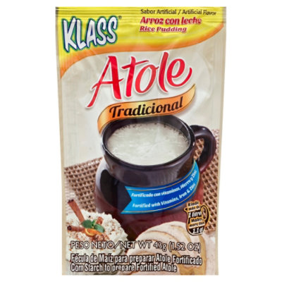 Klass Atole Traditional Arroz Con Leche Rice Pudding - 1.52 Oz - Image 1