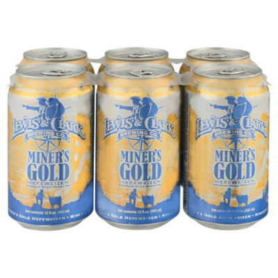 Lewis And Clark Miners Gold Cans - 6-12 Fl. Oz. - Image 1
