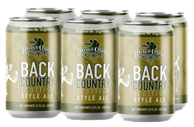 Lewis And Clark Back Country Scottish Ale Cans - 6-12 Fl. Oz.