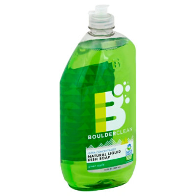 Boulder Clean Dish Soap Liquid Apple Orchard Bottle - 28 Fl. Oz. - Image 1