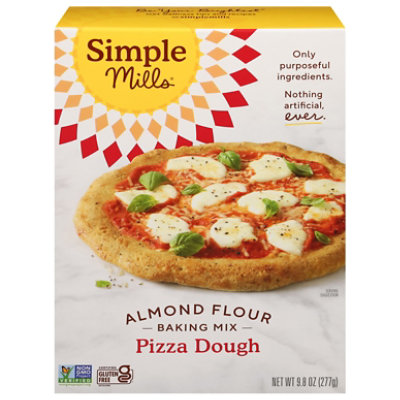 Simple Mills Almond Flour Mix Pizza Dough - 9.8 Oz - Image 3