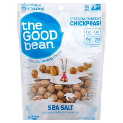 The Good Bean Chickpeas Sea Salt - 2.5 Oz