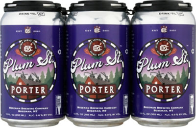 Bozeman Brewing Plum St. Porter In Bottles - 6-12 Fl. Oz. - Image 4