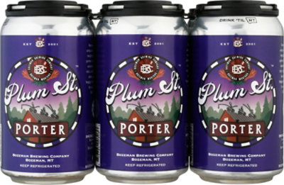 Bozeman Brewing Plum St. Porter In Bottles - 6-12 Fl. Oz. - Image 2