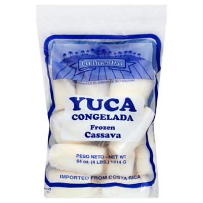 La Nuestra Yuca Congelada Frozen Cassava - 18 Oz - Image 1