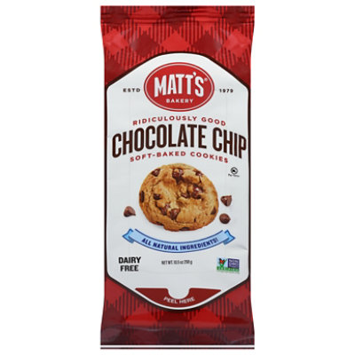 Matts Chocolate Chip Cookies - 10.5 OZ - Image 3