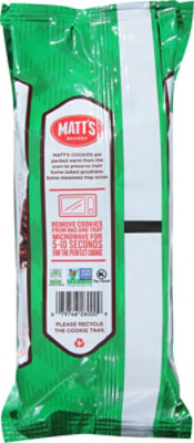 Matt's Cookies Double Chocolate Peppermint Soft Baked Cookies - 10.5 Oz - Image 6