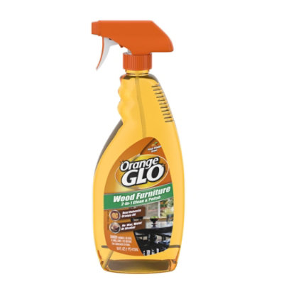 Orange Glo Wood Furniture 2 In 1 Clean  Polish Spray - 16 Oz - Image 1