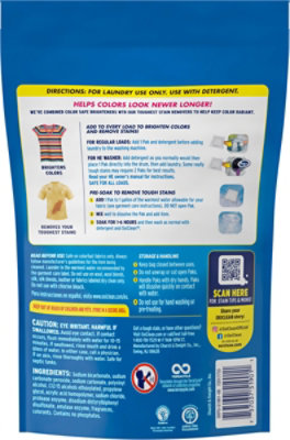OxiClean Color Boost Color Brightener Plus Stain Remover Power Paks - 18 Count - Image 5