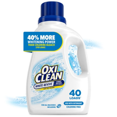 OxiClean White Revive Liquid Laundry Whitener And Stain Remover - 50 Oz - Image 1