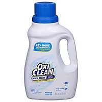 OxiClean White Revive Liquid Laundry Whitener Plus Stain Remover - 50 Oz - Image 1