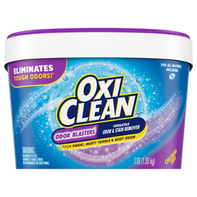 OxiClean Stain & Odor Remover Versatile with Odor Blasters Classic Clean Scent - 3 Lb
