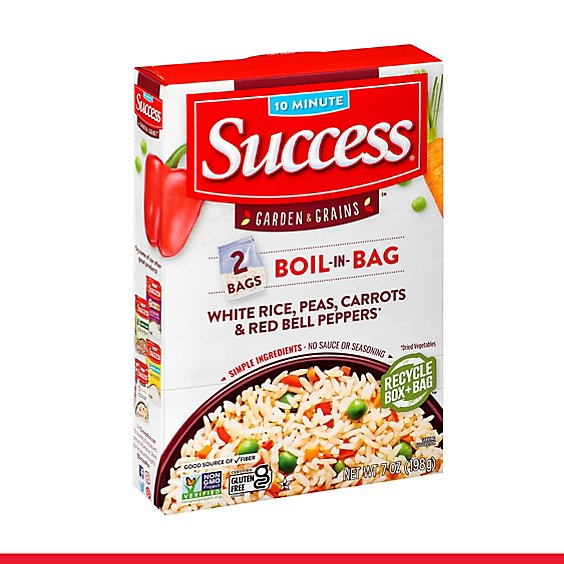 Success Boil In Bag White Rice - 7 Oz