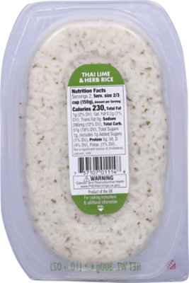 VeeTee Rice Thai Lime & Herb - 10.6 Oz - Image 6